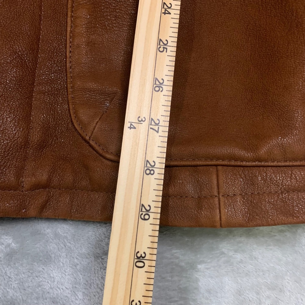 Lone Pine Aspen American Made Leather Jacket Mens 40 Brown Field Rancher Bomber - Picture 16 of 16